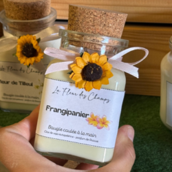 Bougie Frangipanier