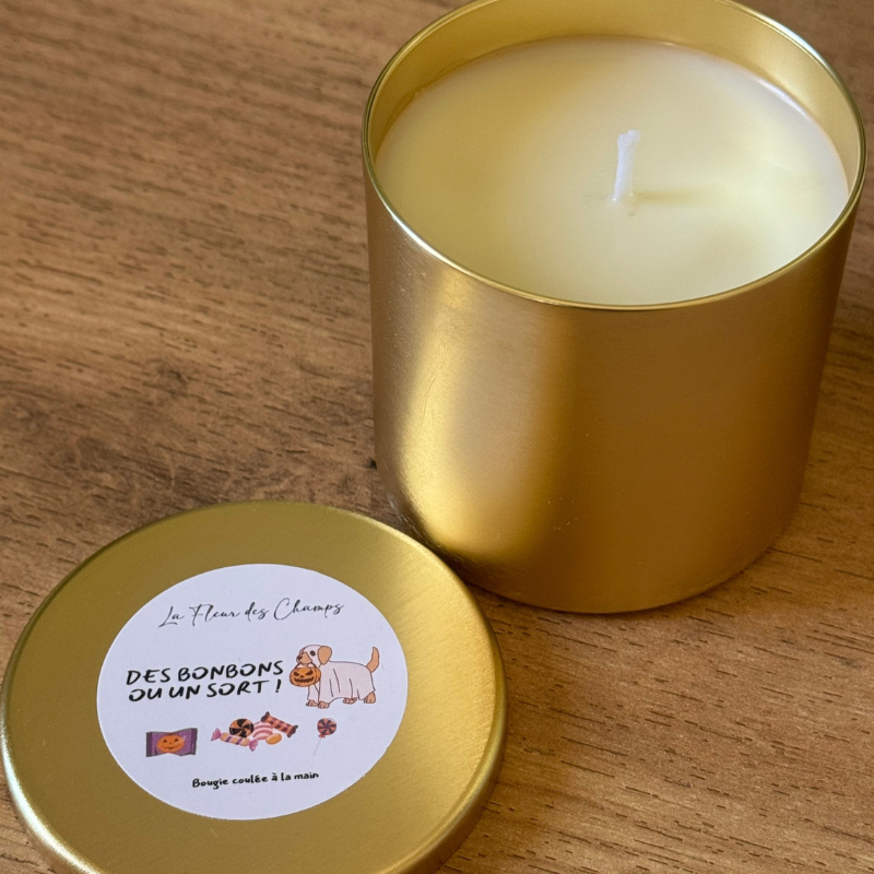 Bougie dorée des bonbons ou un sort ! – Image 3