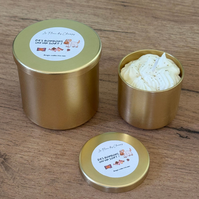 Bougie dorée des bonbons ou un sort ! – Image 5