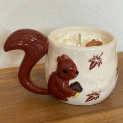 Bougie Mug Écureuil 🐿